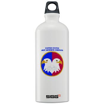 USARC - M01 - 03 - United States Army Reserve Command (USARCC) with Text - Sigg Water Bottle 1.0L