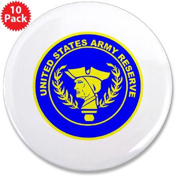 USAR - M01 - 01 - United States Army Reserve - 3.5" Button (10 pack)