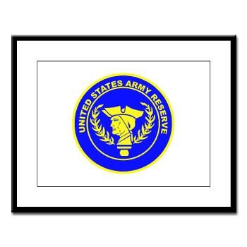 USAR - M01 - 02 - United States Army Reserve - Large Framed Print