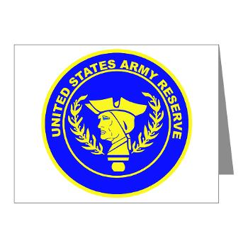 USAR - M01 - 02 - United States Army Reserve - Note Cards (Pk of 20)