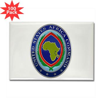 AFRICOM - M01 - 01 - United States Africa Command - Rectangle Magnet (100 pack) - Click Image to Close