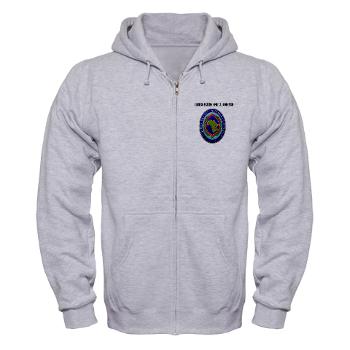 AFRICOM - A01 - 03 - United States Africa Command with Text - Zip Hoodie - Click Image to Close