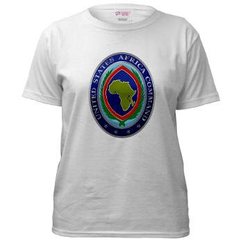AFRICOM - A01 - 04 - United States Africa Command - Women's T-Shirt - Click Image to Close