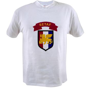 USARAF - A01 - 04 - U.S. Army Africa (USARAF) - Value T-shirt - Click Image to Close