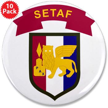 USARAF - M01 - 01 - U.S. Army Africa (USARAF) - 3.5" Button (10 pack) - Click Image to Close