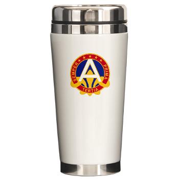 USARCENT - M01 - 03 - U.S. Army Central (USARCENT) - Ceramic Travel Mug