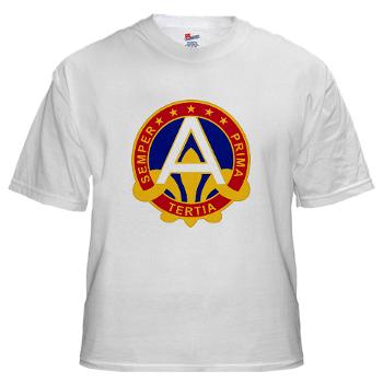USARCENT - A01 - 04 - U.S. Army Central (USARCENT) - White t-Shirt - Click Image to Close