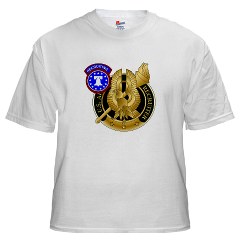 USAREC - A01 - 04 - United States Army Recruiting Command White T-Shirt - Click Image to Close