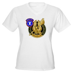 USAREC - A01 - 04 - United States Army Recruiting Command Women's V-Neck T-Shirt