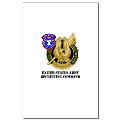 USAREC - M01 - 02 - United States Army Recruiting Command with Text Mini Poster Print