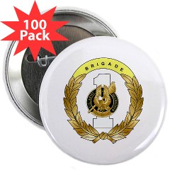 USAREC1RB - M01 - 01 - 1st Recruiting Brigade 2.25" Button (100 pack)
