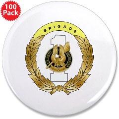 USAREC1RB - M01 - 01 - 1st Recruiting Brigade 3.5" Button (100 pack)