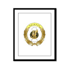 USAREC1RB - M01 - 02 - 1st Recruiting Brigade Framed Panel Print