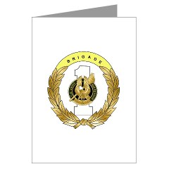 USAREC1RB - M01 - 02 - 1st Recruiting Brigade Greeting Cards (Pk of 10)