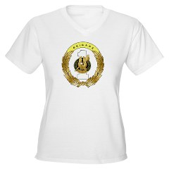 USAREC1RB - A01 - 04 - 1st Recruiting Brigade Women's V-Neck T-Shirt