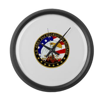 USAREC2RB - M01 - 03 - 2nd Recruiting Brigade Large Wall Clock
