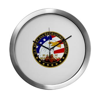 USAREC2RB - M01 - 03 - 2nd Recruiting Brigade Modern Wall Clock