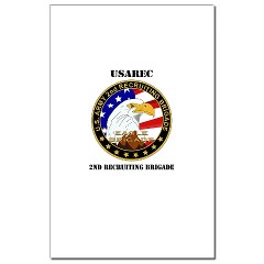 USAREC2RB - M01 - 02 - 2nd Recruiting Brigade with Text Mini Poster Print