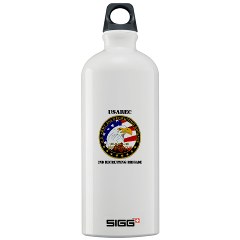 USAREC2RB - M01 - 03 - 2nd Recruiting Brigade with Text Sigg Water Bottl 1.0L