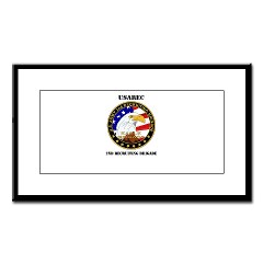 USAREC2RB - M01 - 02 - 2nd Recruiting Brigade with Text Small Framed Print - Click Image to Close