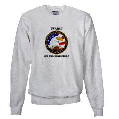 USAREC2RB - A01 - 03 - 2nd Recruiting Brigade with Text Sweatshirt - Click Image to Close
