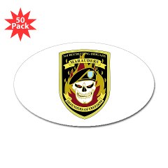 USAREC3RB - M01 - 01 - 3rd Recruiting Brigade Sticker (Oval 50 pk)