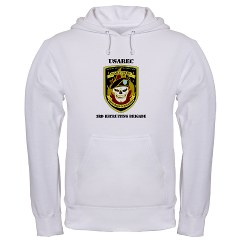 USAREC3RB - A01 - 03 - 3rd Recruiting Brigade with Text Hooded Sweatshirt