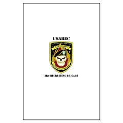 USAREC3RB - M01 - 02 - 3rd Recruiting Brigade with Text Large Poster
