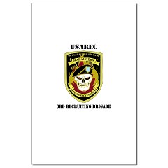 USAREC3RB - M01 - 02 - 3rd Recruiting Brigade with Text Mini Poster Print - Click Image to Close