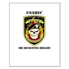 USAREC3RB - M01 - 02 - 3rd Recruiting Brigade with Text Small Poster - Click Image to Close