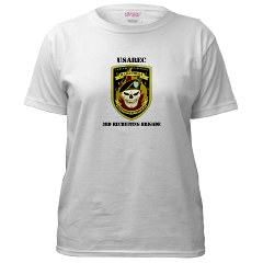 USAREC3RB - A01 - 04 - 3rd Recruiting Brigade with Text Women's T-Shirt