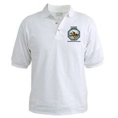 USAREC6RB - A01 - 04 - 6th Recruiting Brigade with text - Golf Shirt - Click Image to Close