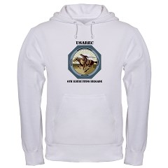 USAREC6RB - A01 - 03 - 6th Recruiting Brigade with text - Hooded Sweatshirt