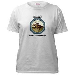 USAREC6RB - A01 - 04 - 6th Recruiting Brigade with text - Women's t-shirt - Click Image to Close