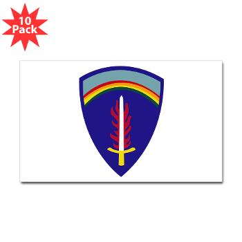 USAREUR - M01 - 01 - U.S. Army Europe (USAREUR) - Sticker (Rectangle 10 pk) - Click Image to Close
