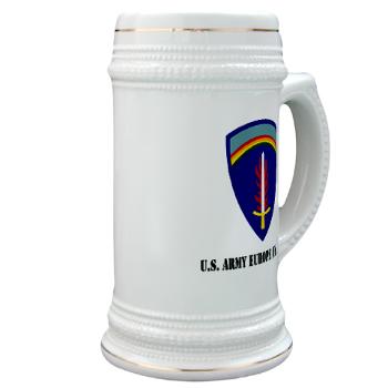 USAREUR - M01 - 03 - U.S. Army Europe (USAREUR) with Text - Stein - Click Image to Close