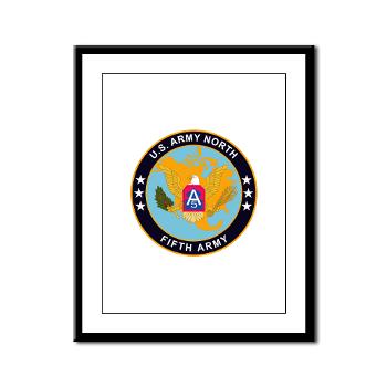 USARNORTH - M01 - 02 - U.S. Army North (USARNORTH) - Framed Panel Print