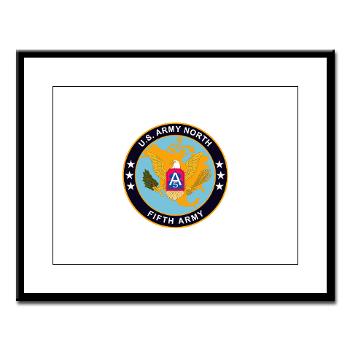 USARNORTH - M01 - 02 - U.S. Army North (USARNORTH) - Large Framed Print