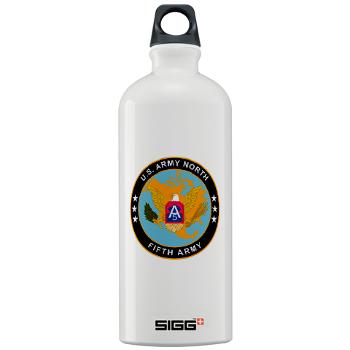 USARNORTH - M01 - 03 - U.S. Army North (USARNORTH) - Sigg Water Bottle 1.0L - Click Image to Close