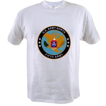 USARNORTH - A01 - 04 - U.S. Army North (USARNORTH) - Value T-shirt