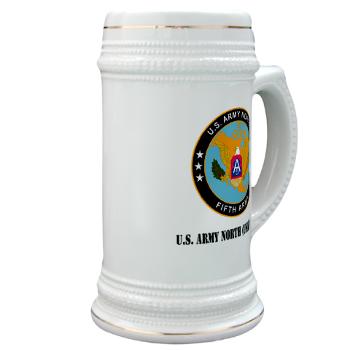 USARNORTH - M01 - 03 - U.S. Army North (USARNORTH) with Text - Stein - Click Image to Close