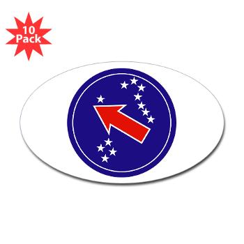 USARPAC - M01 - 01 - SSI - U.S. Army Pacific (USARPAC) - Sticker (Oval 10 pk) - Click Image to Close