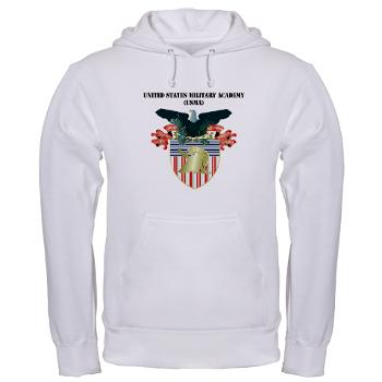 USMA - A01 - 03 - United States Military Academy (USMA) with Text - Hooded Sweatshirt