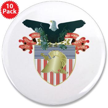 USMA - M01 - 01 - United States Military Academy (USMA) - 3.5" Button (10 pack)