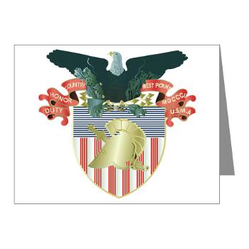USMA - M01 - 02 - United States Military Academy (USMA) - Note Cards (Pk of 20)
