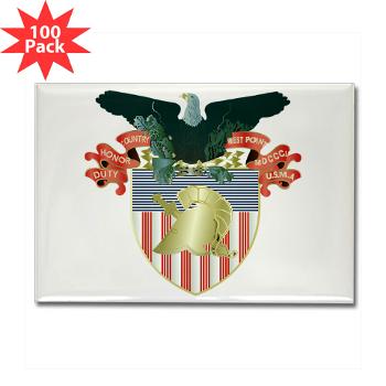 USMA - M01 - 01 - United States Military Academy (USMA) - Rectangle Magnet (100 pack)