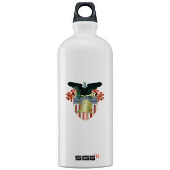 USMA - M01 - 03 - United States Military Academy (USMA) - Sigg Water Bottle 1.0L