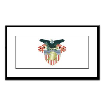 USMA - M01 - 02 - United States Military Academy (USMA) - Small Framed Print