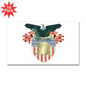 USMA - M01 - 01 - United States Military Academy (USMA) - Sticker (Rectangle 10 pk) - Click Image to Close