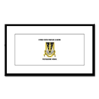 USMAPS - M01 - 02 - US Military Academy Preparatory School with Text - Small Framed Print